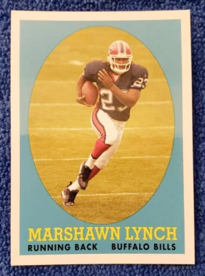 2007 Topps повернуть назад часы Marshawn Lynch дебютант карта RC # 15 MT - Изображение 1 из 2