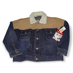 Union Bay Corduroy Faux Sheepskin Jeans Jacket Women's Small Boxy New With Tags - Picture 1 of 5