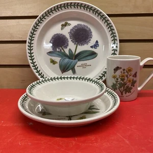 Portmeirion Botanic Garden 4 Piece Place Setting - Assorted Floral Motifs @ - Picture 1 of 3