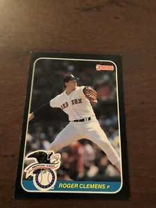 1987 Donruss Baseball All Stars 4 x 6 # 8 Roger Clemens - Picture 1 of 2