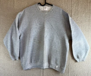 VTG Russell Athletic Sweatshirt XL Heather Gray Blank Pullover Made In USA 90s - Picture 1 of 6