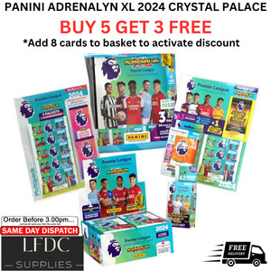PANINI ADRENALYN XL PREMIER LEAGUE 2024 Crystal Palace Cards 24 Golden Baller