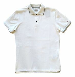 Peuterey Polo T-shirt men's short sleeve cotton jersey MEDINILLA STR 03 white XS