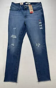Levi’s 711 Skinny Hypersoft Jeans Women’s Size 10 30x30 Mid-Rise Blue NWT - Picture 1 of 6