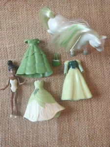 Polly Pocket Disney Princesa Tiana y la Rana Príncipe Caballo Set X48 - Imagen 1 de 7