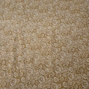Buttons & Blooms BTY Terri Degenkolb Red Rooster Medium Brown - Picture 1 of 3