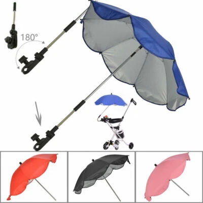 Sombrilla Cochecito Carrito Universal Parasol Cochecito Niños Bebé Paraguas Foto 1 de 4
