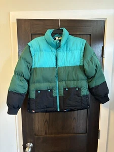 Lego Boys Winter Coat, Color Blocked, Awesome Interior Pattern, Size L - Picture 1 of 4