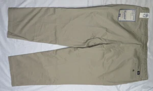 LEVIS DOCKERS MEN PANTS 46x30 BRITISH KHAKI PLEATED CLASSIC CHINO VTG 1996 NWT - Picture 1 of 12
