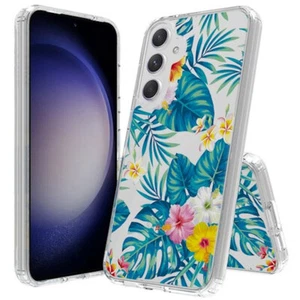 Fusion Shield Tough Snap-on Case for Samsung Galaxy S23 FE - Hibiscus - Picture 1 of 1