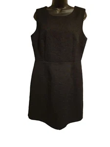 #7780 Liz Claiborne Black Sleeveless Dress Size 12 - Picture 1 of 7