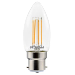 LED Filament Candle 4.5W B22d clear dim SLI - Picture 1 of 2