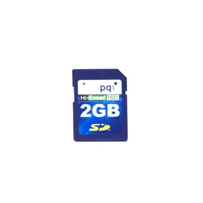 PQI 2 GB 150X Hi-Speed Secure Digital SD Memory Card (PQISD2GB-150X) - Image 1 of 2