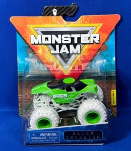 ALIEN INVASION Monster Jam Vehicle 2020 - 1:64 - Truck CAR - Braccialetto Serie 11 - Foto 1 di 6
