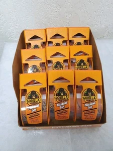 *9-PACK* Gorilla 1.88 in. x 25 yds. Packaging Anti-Slip Tape Clear *NEW* - Picture 1 of 5