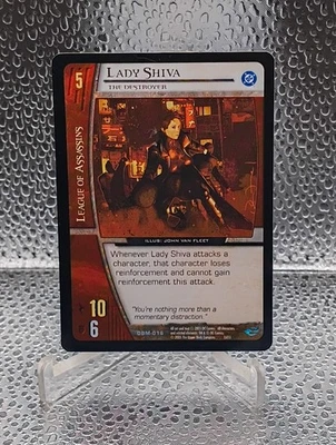 VS System TCG - Lady Shiva - Upper Deck Ent - DBM-016 - Batman - Image 1 of 4