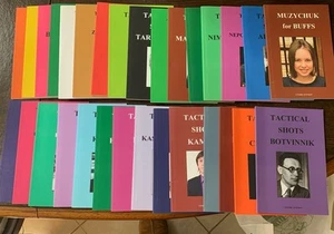 Tactical Shots Series Chess Books-Set Of 30 Books From Masters- Strategy-Nice! - Picture 1 of 9