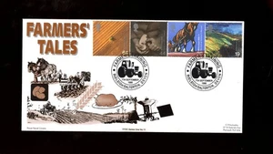 1999 Farmers Tale Farmer's Training Budleigh Salterton (Royal Naval Covers) FDC - Picture 1 of 1