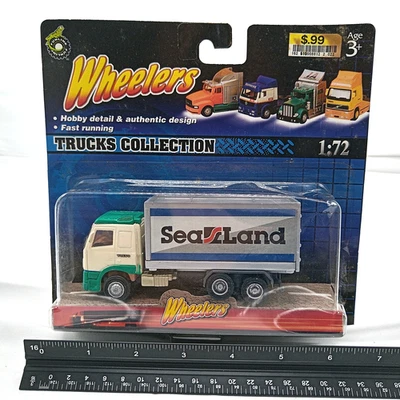 2001 Funline Wheelers Sea Land Hauling Truck 1:72 Trucks Collection - Image 1 of 4
