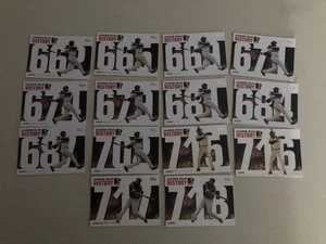 Barry Bonds 2006 Topps Home Run History Card Lot (14) MLB San Francisco Giants - Picture 1 of 16