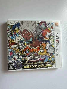 Yo-kai Watch 3 Sukiyaki No Medal with Case Boxed Nintendo 3DS Japan Game - Picture 1 of 4