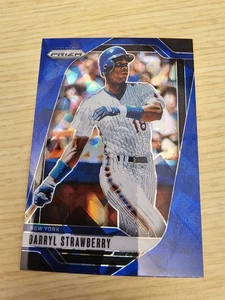 Panini Prizm Baseball 2025 Darryl Strawberry New York Mets #159 Blue Ice Prizm  - Imagen 1 de 2