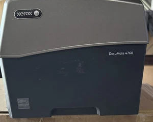 Scanner de documents à feuilles Xerox Documate 4760 - non testé pour pièces / ne fonctionne pas - Photo 1/7