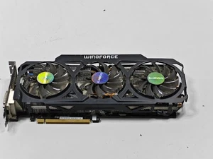 Gigabyte GV-N78TOC-3GD Graphics Card - Not Working, Signs of Use - Picture 1 of 9