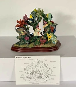 Danbury Mint "Wonders of the Sea" Skulptur aus den Korallenriffen der Welt - Bild 1 von 8