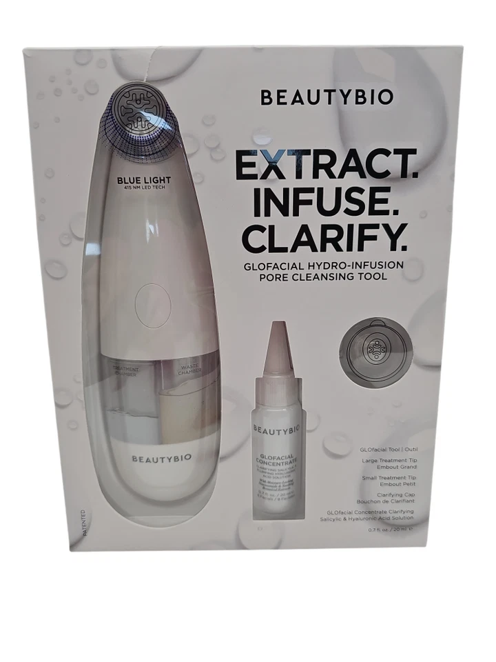 BeautyBio GLOfacial Hydro-Infusion Pore Cleansing Tool