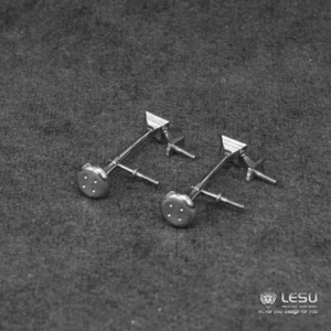 Metal Trumpet Whistle Horn B for LESU 1/14 FH16 RC Tractor Truck Car Cab Use - Imagen 1 de 2