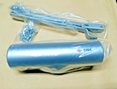 CHIUDIPORTA  "C1416.03" CISA - COLORE ARGENTO CHIUDI PORTA - Immagine 1 di 4