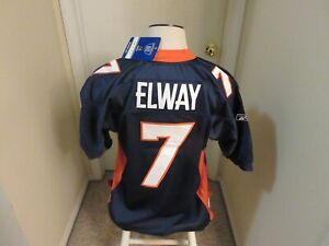 Denver Broncos John Elway Super Bowl Patch VNTG Jersey new condition