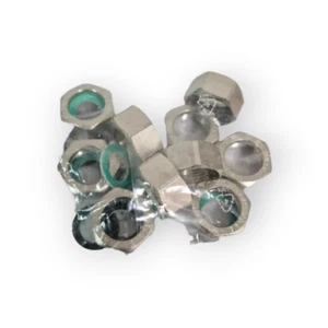 MESSINGMUTTER FÜR EDELSTAHLROHR Ø 15 X 3/4 EUROTIS 10 STÜCK - Bild 1 von 1