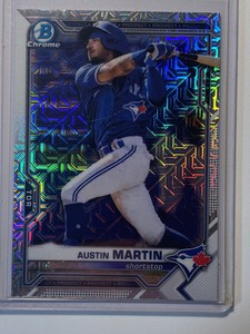 Austin Martin Mojo Prospect 2021 Bowman Chrome Blue Jays