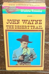 The Desert Trail (VHS, 1986, UAV) John Wayne/Eddy Chandler/Paul Fix! - Picture 1 of 2