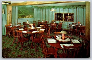 Tarjeta de California de San Gabriel con vista interior de restaurante Wissler's de cocina europea - Imagen 1 de 2