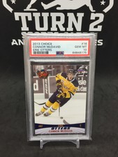 2013 Choice Hockey CONNOR MCDAVID #16 Erie Otters PSA 10 Gem Mint POP 17