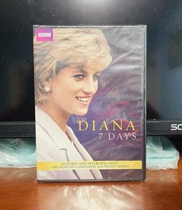 Dvd Diana: 7 Days 2017 BBC Documentary Brand New Factory Sealed. A+Seller. - Picture 1 of 2