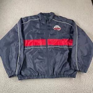 Chaqueta cortavientos de béisbol de colección Minnesota Twins MLB para hombre talla grande cremallera años 90 - Imagen 1 de 12