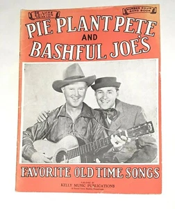 Pie Plant Pete Bashful Joe's Favorite Old Time Songs sheet music songbook 14 - Picture 1 of 2