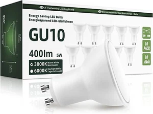 LED Strahler 6x 10x Birnen Bulb GU10 Warmweiß Spots Lampen Leuchtmittel 4W 5W - Bild 1 von 27