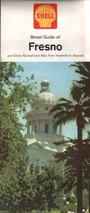 1964 Shell Road Map: Fresno NOS - Picture 1 of 1