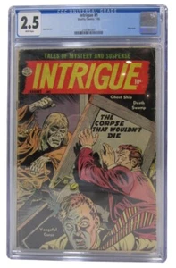 Intrigue #1, 1955, CGC Universal Grade 2.5 - Picture 1 of 2