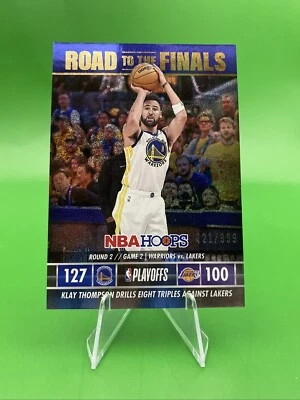 2023-24 Panini NBA Hoops Klay Thompson Road to the Finals Second Round /999 - Image 1 of 3