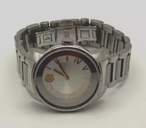 Movado Bold MB.01.3.14.6124 Ladies 32mm Silver Tone Steel Quartz Watch - Picture 1 of 7