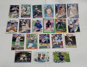 Lot Of 20 Chicago Cubs Collectible Assorted 1987-2021 Trading Cards Very Good - Picture 1 of 13