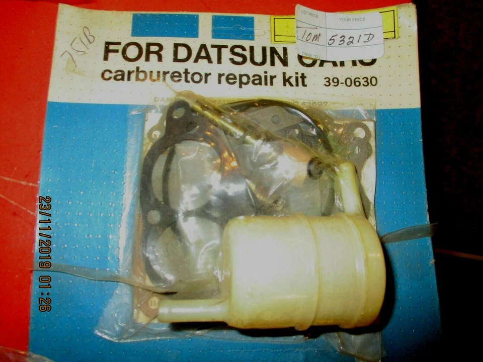KIT de carburador DATSUN--510,610,620,710,720,200SX--1975-1980 para Hitachi # 328 Foto 1 de 4