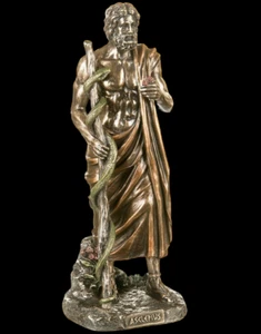 Stehender Asklepios, griechischer Gott der Medizin, Veronese WU77123A4 - Bild 1 von 6