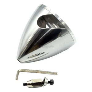 2 Bladed Aluminum Spinner 2.5in 64mm for Nitro Glow Engine RC Model Airplane - Picture 1 of 6